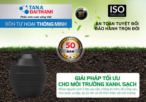 Bồn tự hoại Tân Á Đại Thành – Giải pháp tối ưu bảo vệ môi trường